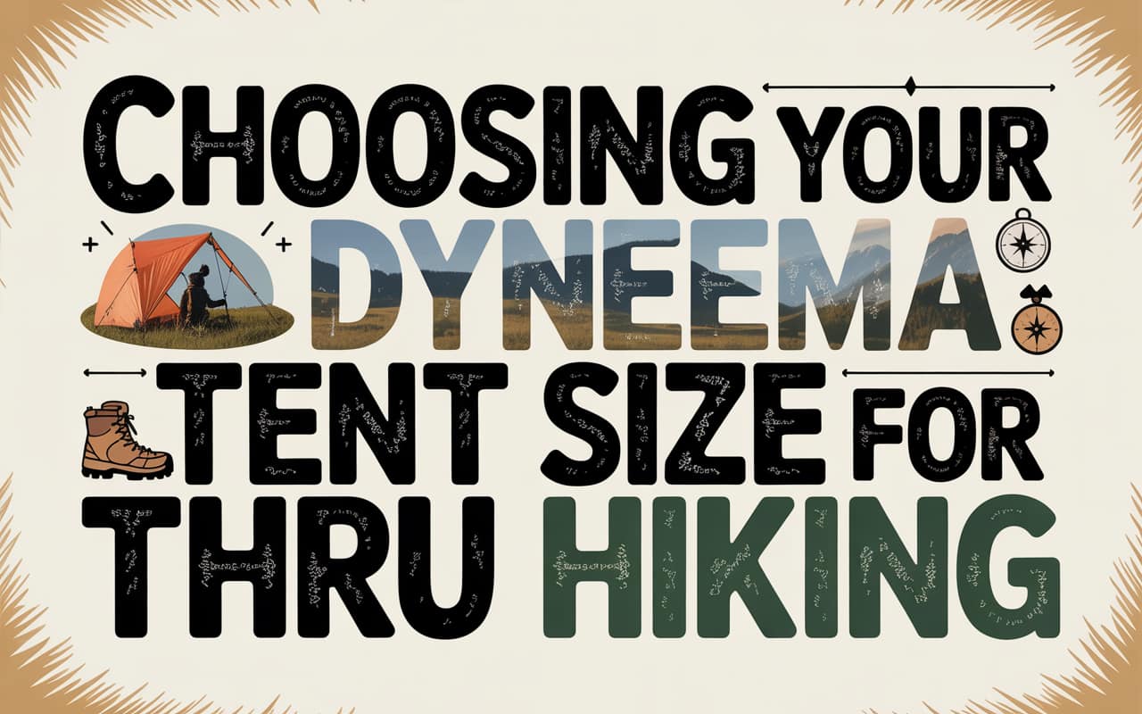 How to Get Maximum Tent Comfort Under 2 Pounds: DCF Tent Sizing Secrets
